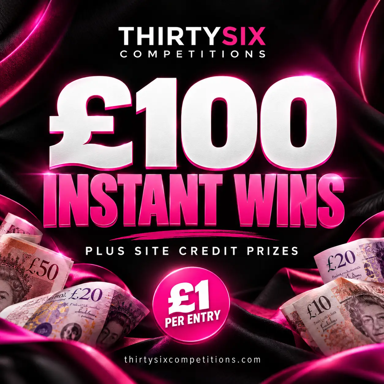 £100 Instant Wins